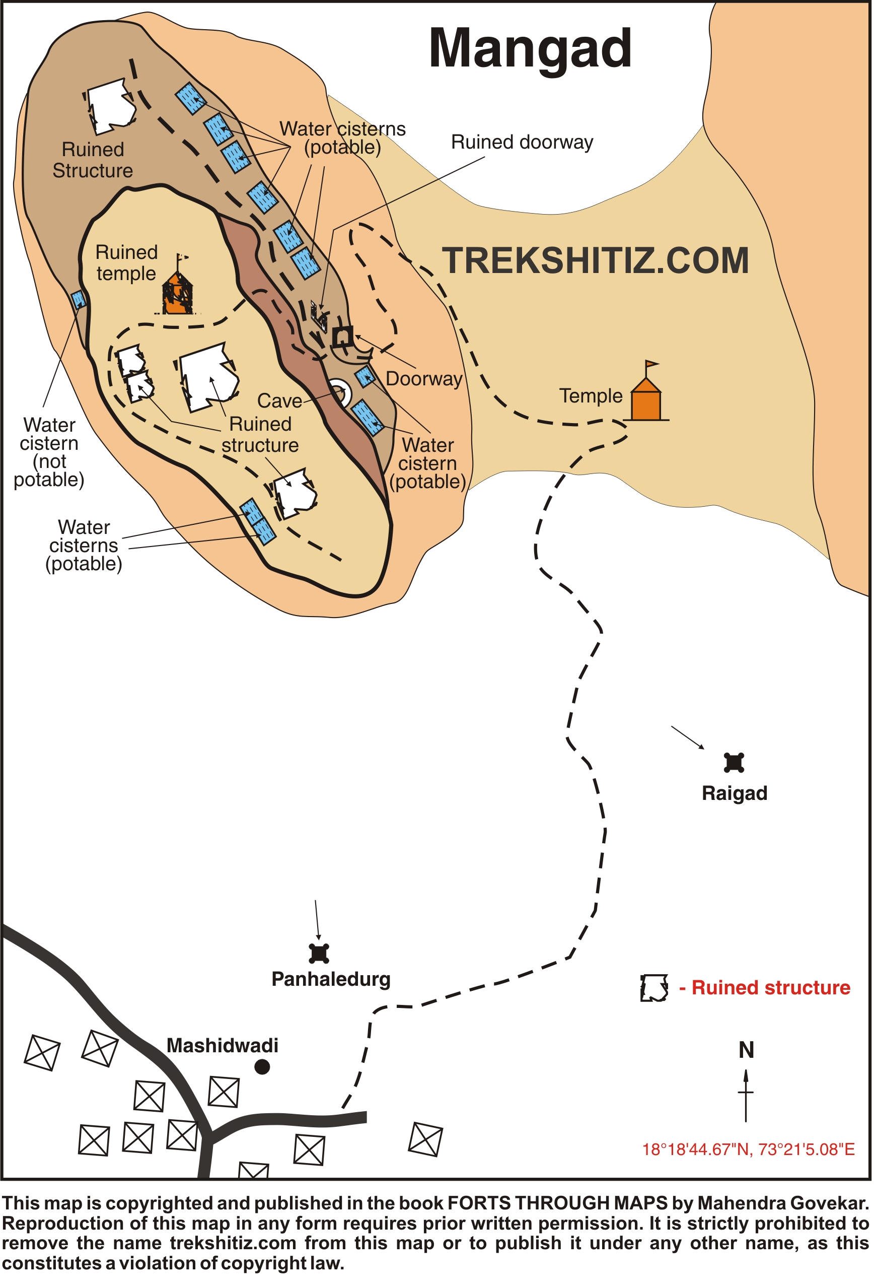Mangad English Map